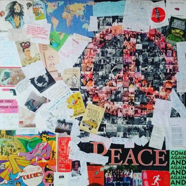 souvenir d'une chambre d'ado collage sur mesure