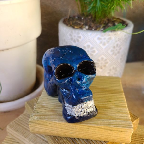 Tête mort argile bleue