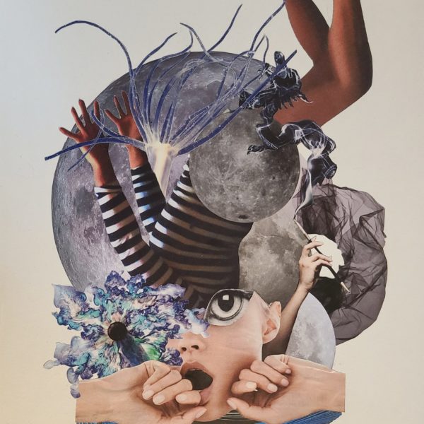 Collage papier artistique Insomnia
